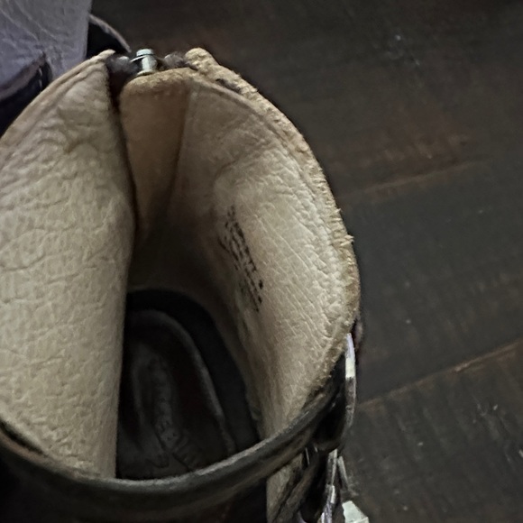 Freebird by Steven Women's Strappy Ankle Boots in Cream and Brown - Picture 3 of 11